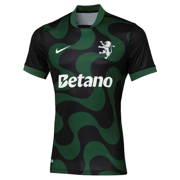 Sporting Lissabon Fotbollströja Fjärde 2025/26 Svart