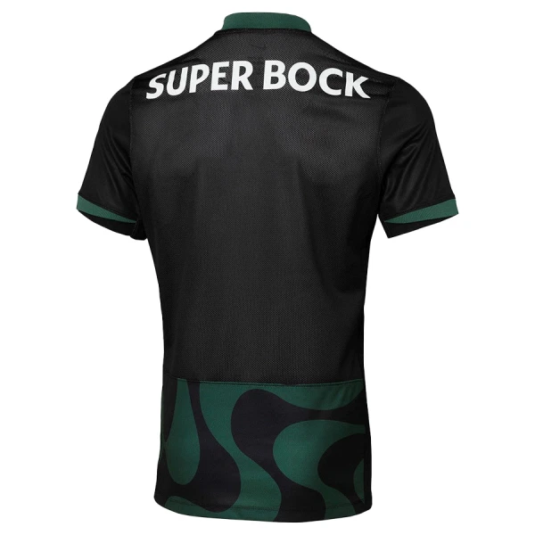 Sporting Lissabon Fotbollströja Fjärde 2025/26 Svart