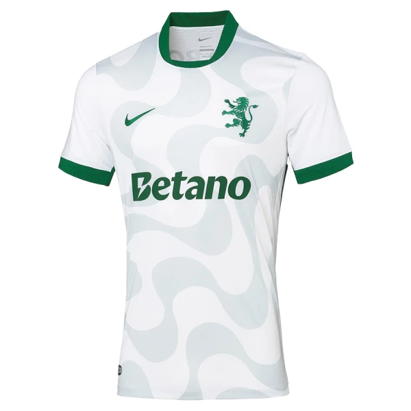 Sporting Lissabon Fotbollströja Tredje 2025/26 Vit Sporting Lissabon Fotbollströja Tredje 2025/26 Vit