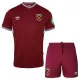 West Ham United Fotbollströja Barn Hemma 2025/26 West Ham United Fotbollströja Barn Hemma 2025/26
