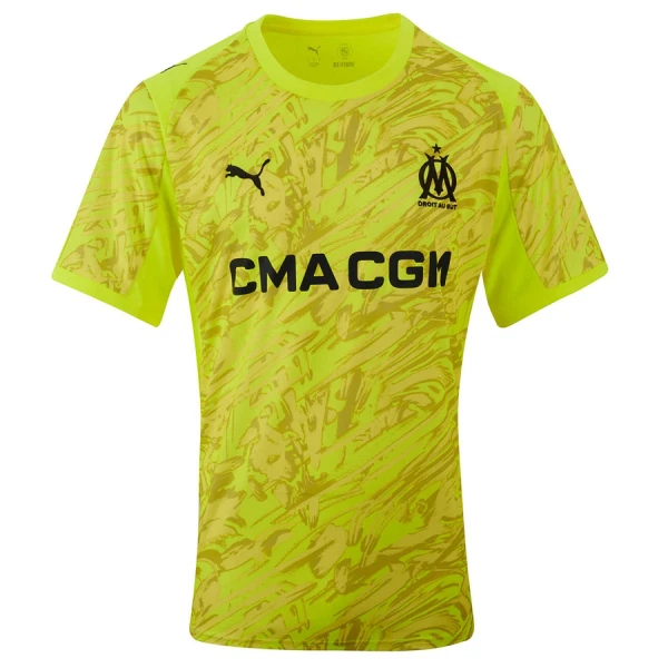 Olympique Marseille Målvakt Fotbollströja 2025/26 Gul Olympique Marseille Målvakt Fotbollströja 2025/26 Gul