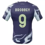 Ajax Amsterdam Brobbey 9 Fotbollströja Borta 2025/26