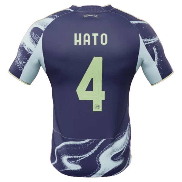 Ajax Amsterdam Hato 4 Fotbollströja Borta 2025/26 Ajax Amsterdam Hato 4 Fotbollströja Borta 2025/26