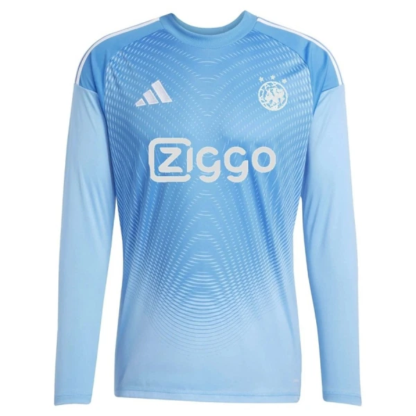 Ajax Amsterdam Målvakt Fotbollströja 2025/26 Blå Långärmad Ajax Amsterdam Målvakt Fotbollströja 2025/26 Blå Långärmad