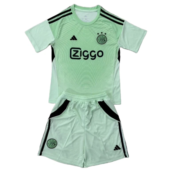 Ajax Amsterdam Målvakt Fotbollströja Barn 2025/26 Grön Ajax Amsterdam Målvakt Fotbollströja Barn 2025/26 Grön