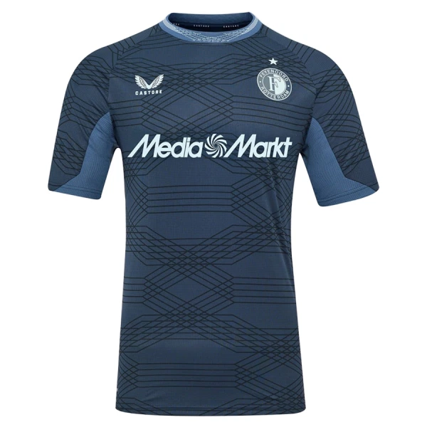 Feyenoord Rotterdam Fotbollströja Barn Borta 2025/26
