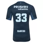 Feyenoord Rotterdam Hancko 33 Fotbollströja Borta 2025/26