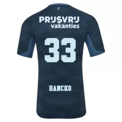 Feyenoord Rotterdam Hancko 33 Fotbollströja Borta 2025/26 Feyenoord Rotterdam Hancko 33 Fotbollströja Borta 2025/26