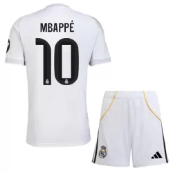Real Madrid Mbappé 10 Fotbollströja Barn Hemma 2025/26 Real Madrid Mbappé 10 Fotbollströja Barn Hemma 2025/26