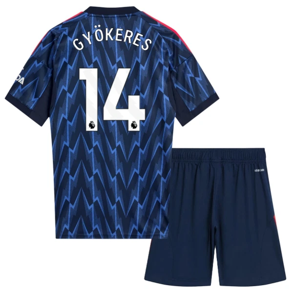 Arsenal Gyokeres 14 Fotbollströja Barn Borta 2025/26 Arsenal Gyokeres 14 Fotbollströja Barn Borta 2025/26