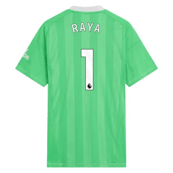 Arsenal Raya 1 Målvakt Fotbollströja 2025/26 Grön Arsenal Raya 1 Målvakt Fotbollströja 2025/26 Grön