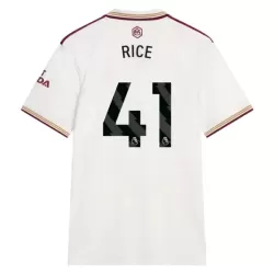 Arsenal Rice 41 Fotbollströja Tredje 2025/26 Arsenal Rice 41 Fotbollströja Tredje 2025/26