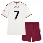 Arsenal Saka 7 Fotbollströja Barn Tredje 2025/26