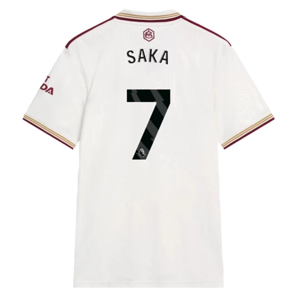 Arsenal Saka 7 Fotbollströja Tredje 2025/26 Arsenal Saka 7 Fotbollströja Tredje 2025/26
