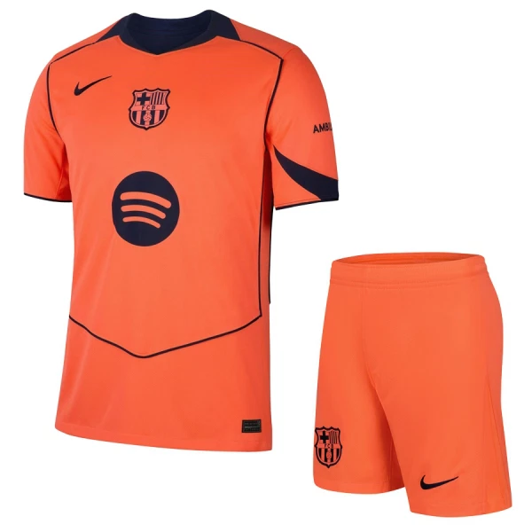 FC Barcelona Fotbollströja Barn Tredje 2025/26 FC Barcelona Fotbollströja Barn Tredje 2025/26