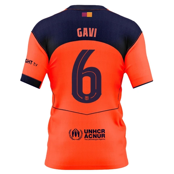 FC Barcelona Gavi 6 Fotbollströja Tredje 2025/26 FC Barcelona Gavi 6 Fotbollströja Tredje 2025/26