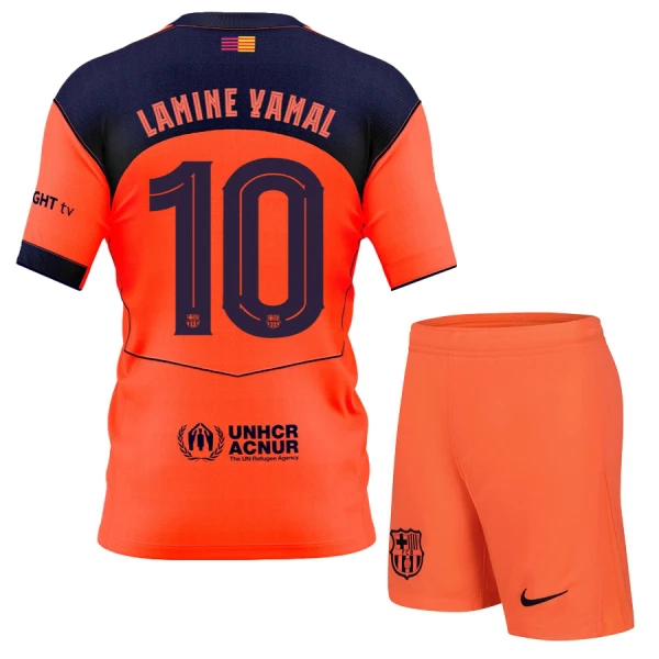 FC Barcelona Lamine Yamal 10 Fotbollströja Barn Tredje 2025/26 FC Barcelona Lamine Yamal 10 Fotbollströja Barn Tredje 2025/26
