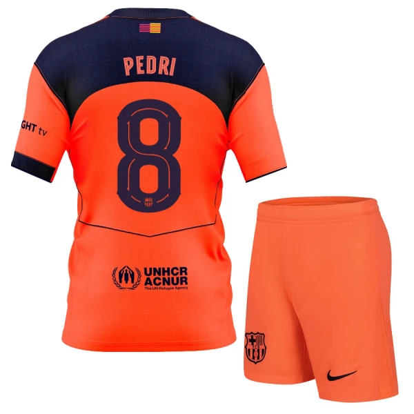 FC Barcelona Pedri 8 Fotbollströja Barn Tredje 2025/26 FC Barcelona Pedri 8 Fotbollströja Barn Tredje 2025/26