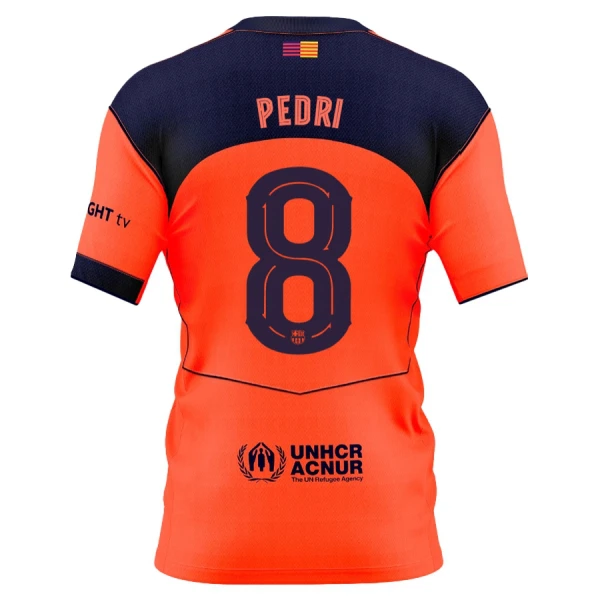 FC Barcelona Pedri 8 Fotbollströja Tredje 2025/26 FC Barcelona Pedri 8 Fotbollströja Tredje 2025/26