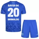 Bayer Leverkusen Alejandro Grimaldo 20 Fotbollströja Barn Tredje 2025/26