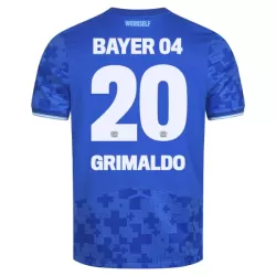 Bayer Leverkusen Alejandro Grimaldo 20 Fotbollströja Tredje 2025/26 Bayer Leverkusen Alejandro Grimaldo 20 Fotbollströja Tredje 2025/26
