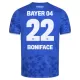 Bayer Leverkusen Victor Boniface 22 Fotbollströja Tredje 2025/26 Bayer Leverkusen Victor Boniface 22 Fotbollströja Tredje 2025/26