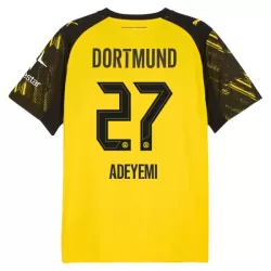 Borussia Dortmund Adeyemi 27 Fotbollströja Hemma 2025/26 Borussia Dortmund Adeyemi 27 Fotbollströja Hemma 2025/26