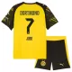 Borussia Dortmund Jobe 7 Fotbollströja Barn Hemma 2025/26 Borussia Dortmund Jobe 7 Fotbollströja Barn Hemma 2025/26