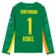 Borussia Dortmund Kobel 1 Målvakt Fotbollströja 2025/26 Grön Långärmad Borussia Dortmund Kobel 1 Målvakt Fotbollströja 2025/26 Grön Långärmad