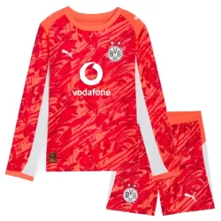 Borussia Dortmund Målvakt Fotbollströja Barn 2025/26 Röd Långärmad Borussia Dortmund Målvakt Fotbollströja Barn 2025/26 Röd Långärmad