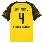 Borussia Dortmund N. Schlotterbeck 4 Fotbollströja Hemma 2025/26
