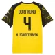 Borussia Dortmund N. Schlotterbeck 4 Fotbollströja Hemma 2025/26 Borussia Dortmund N. Schlotterbeck 4 Fotbollströja Hemma 2025/26