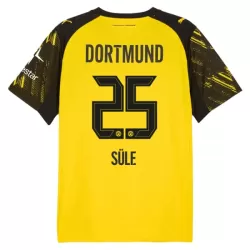 Borussia Dortmund Sule 25 Fotbollströja Hemma 2025/26 Borussia Dortmund Sule 25 Fotbollströja Hemma 2025/26