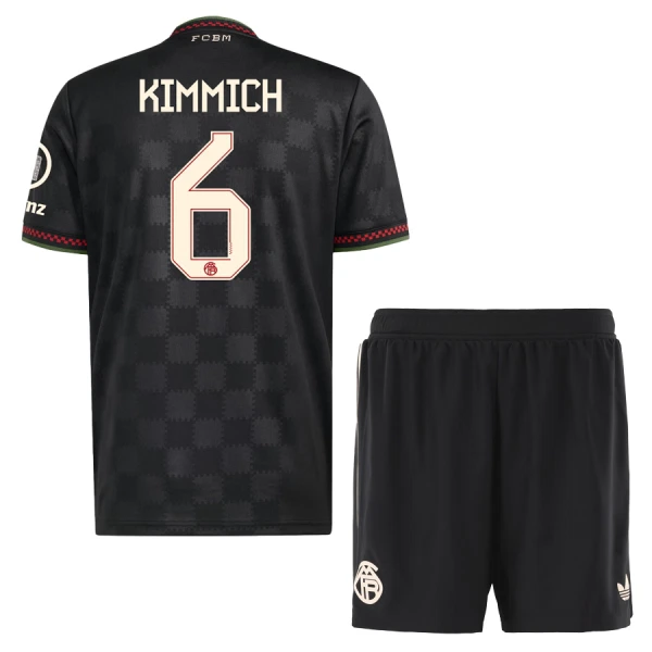 FC Bayern München Kimmich 6 Fotbollströja Barn Tredje 2025/26 FC Bayern München Kimmich 6 Fotbollströja Barn Tredje 2025/26