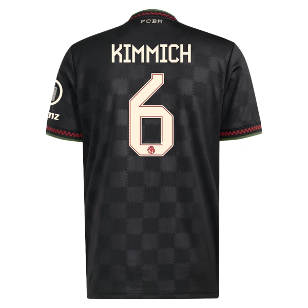 FC Bayern München Kimmich 6 Fotbollströja Tredje 2025/26 FC Bayern München Kimmich 6 Fotbollströja Tredje 2025/26