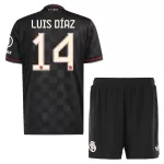 FC Bayern München Luis Díaz 14 Fotbollströja Barn Tredje 2025/26