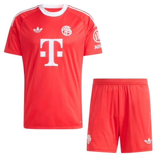 FC Bayern München Målvakt Fotbollströja Barn 2025/26 Röd FC Bayern München Målvakt Fotbollströja Barn 2025/26 Röd