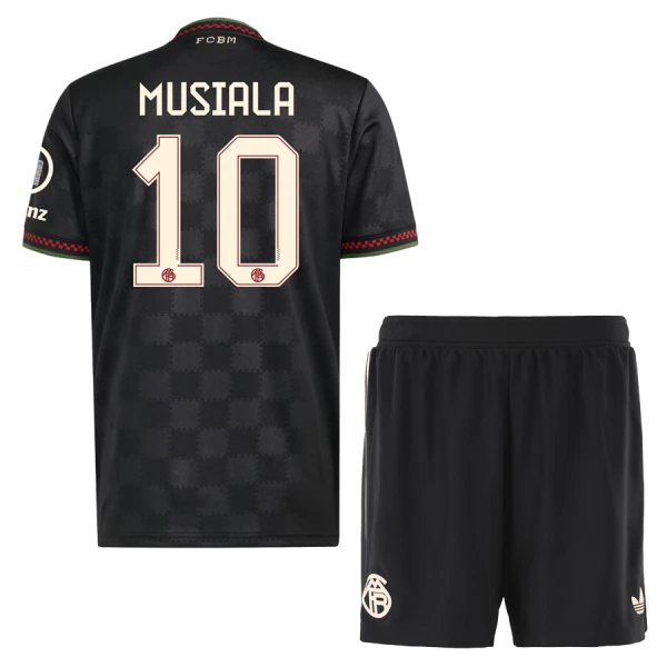 FC Bayern München Musiala 10 Fotbollströja Barn Tredje 2025/26 FC Bayern München Musiala 10 Fotbollströja Barn Tredje 2025/26