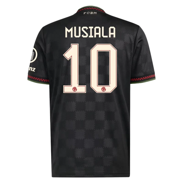 FC Bayern München Musiala 10 Fotbollströja Tredje 2025/26 FC Bayern München Musiala 10 Fotbollströja Tredje 2025/26