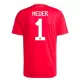 FC Bayern München Neuer 1 Målvakt Fotbollströja 2025/26 Röd FC Bayern München Neuer 1 Målvakt Fotbollströja 2025/26 Röd