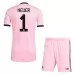 FC Bayern München Neuer 1 Målvakt Fotbollströja Barn 2025/26 Rosa