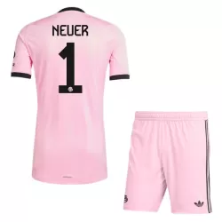 FC Bayern München Neuer 1 Målvakt Fotbollströja Barn 2025/26 Rosa FC Bayern München Neuer 1 Målvakt Fotbollströja Barn 2025/26 Rosa