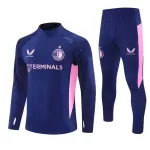 Feyenoord Rotterdam Träningströjasats Quarter-Zip 2025/26 Blå