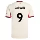 Liverpool Darwin 9 Fotbollströja Borta 2025/26 Liverpool Darwin 9 Fotbollströja Borta 2025/26