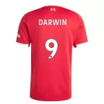 Liverpool Darwin 9 Fotbollströja Hemma 2025/26