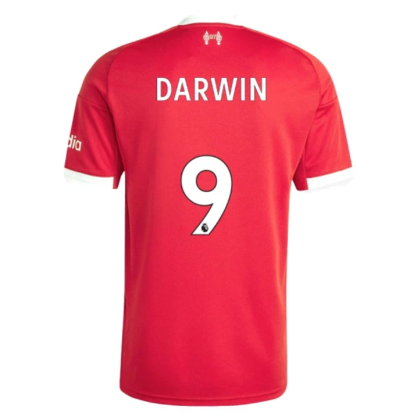 Liverpool Darwin 9 Fotbollströja Hemma 2025/26 Liverpool Darwin 9 Fotbollströja Hemma 2025/26