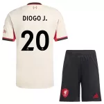 Liverpool Diogo J 20 Fotbollströja Barn Borta 2025/26