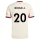 Liverpool Diogo J 20 Fotbollströja Borta 2025/26 Liverpool Diogo J 20 Fotbollströja Borta 2025/26