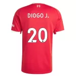 Liverpool Diogo J 20 Fotbollströja Hemma 2025/26