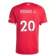 Liverpool Diogo J 20 Fotbollströja Hemma 2025/26 Liverpool Diogo J 20 Fotbollströja Hemma 2025/26